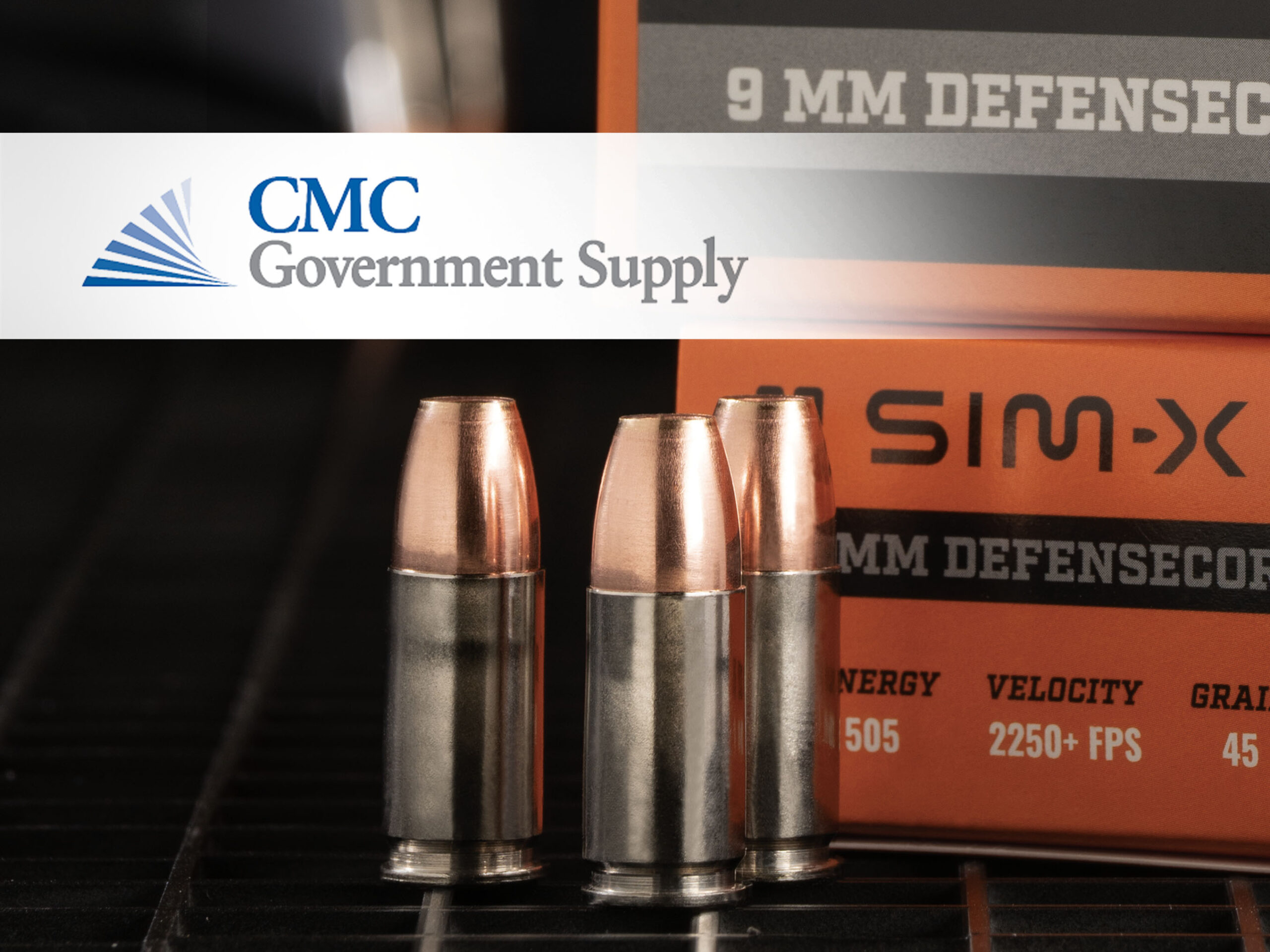 CMC Government Supply Appointed Exclusive Regional Government Distributor for SIM-X Ammunition to Law Enforcement, Government Agencies